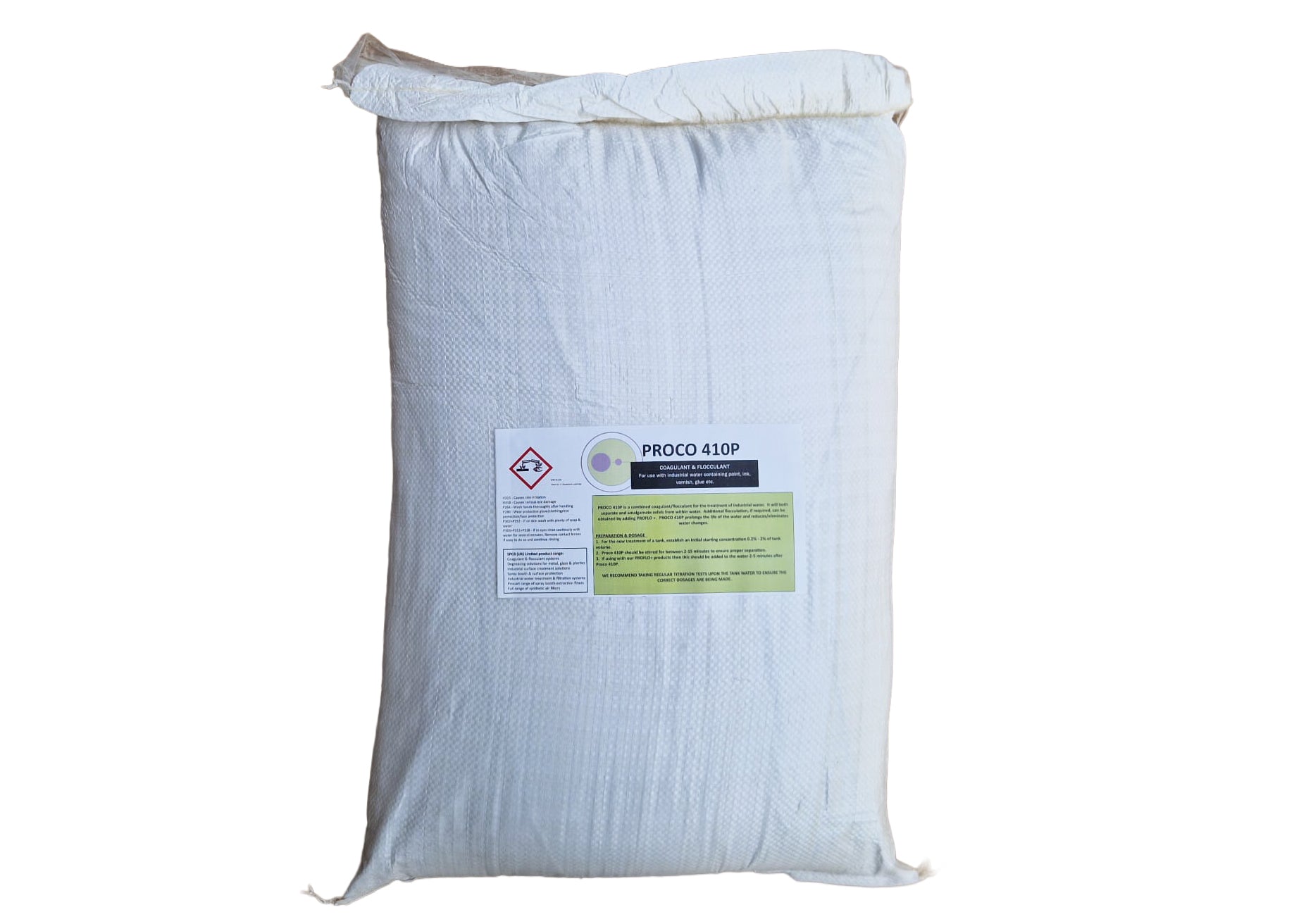 remove paint or glue from spray booth water or washing water by using our water treatment chemicals