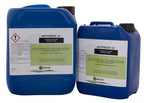 photo showing two containers of our anti-freeze designed for use with industrial water including commercial spray booths