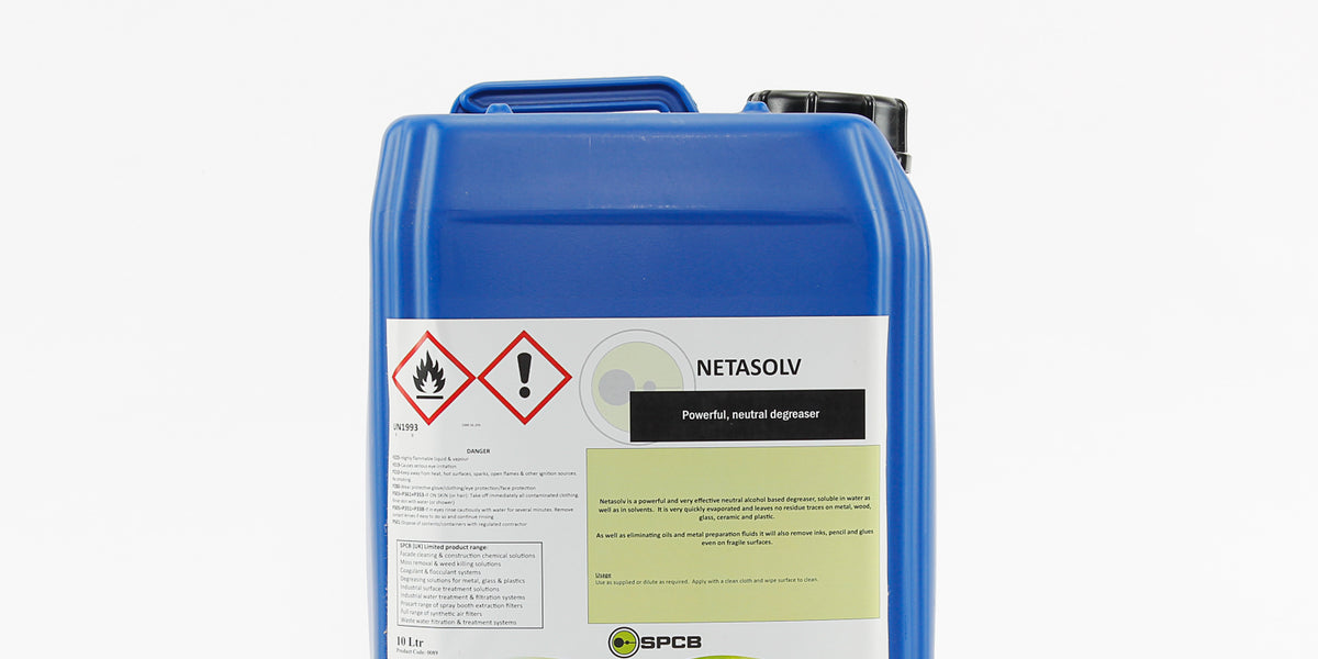 Alcohol Based Degreaser for all Surface Types Netasolv SPCB