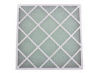 reverse side of our glass fibre panel filter