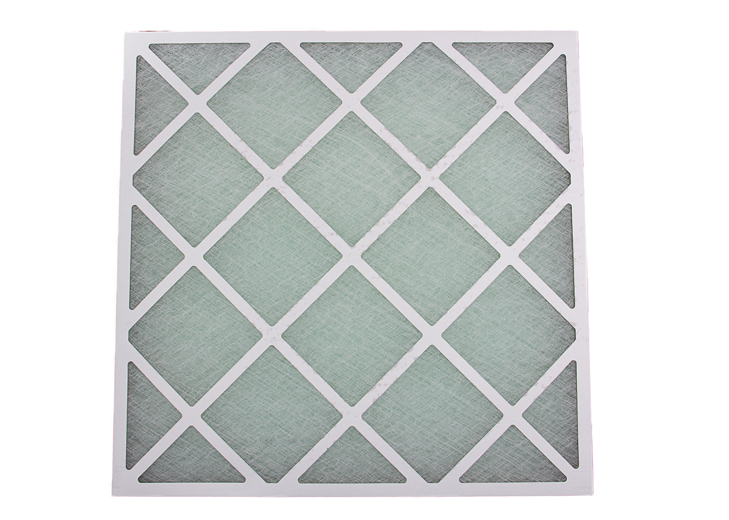 reverse side of our glass fibre panel filter