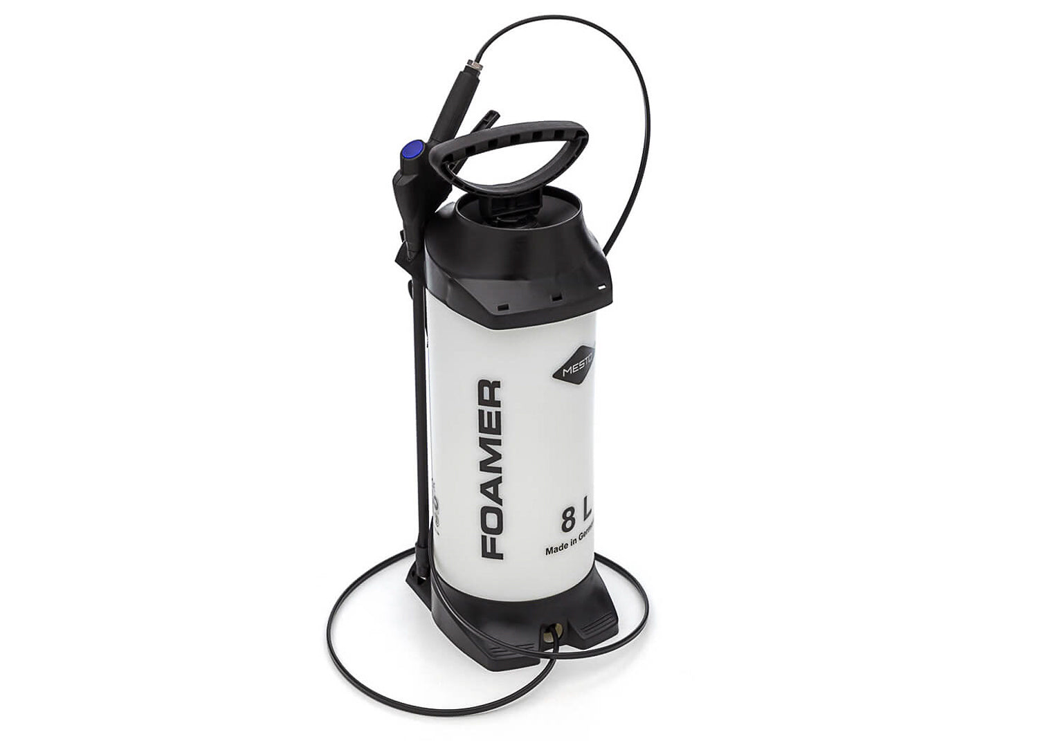 sprayer for foaming cleaning liquids