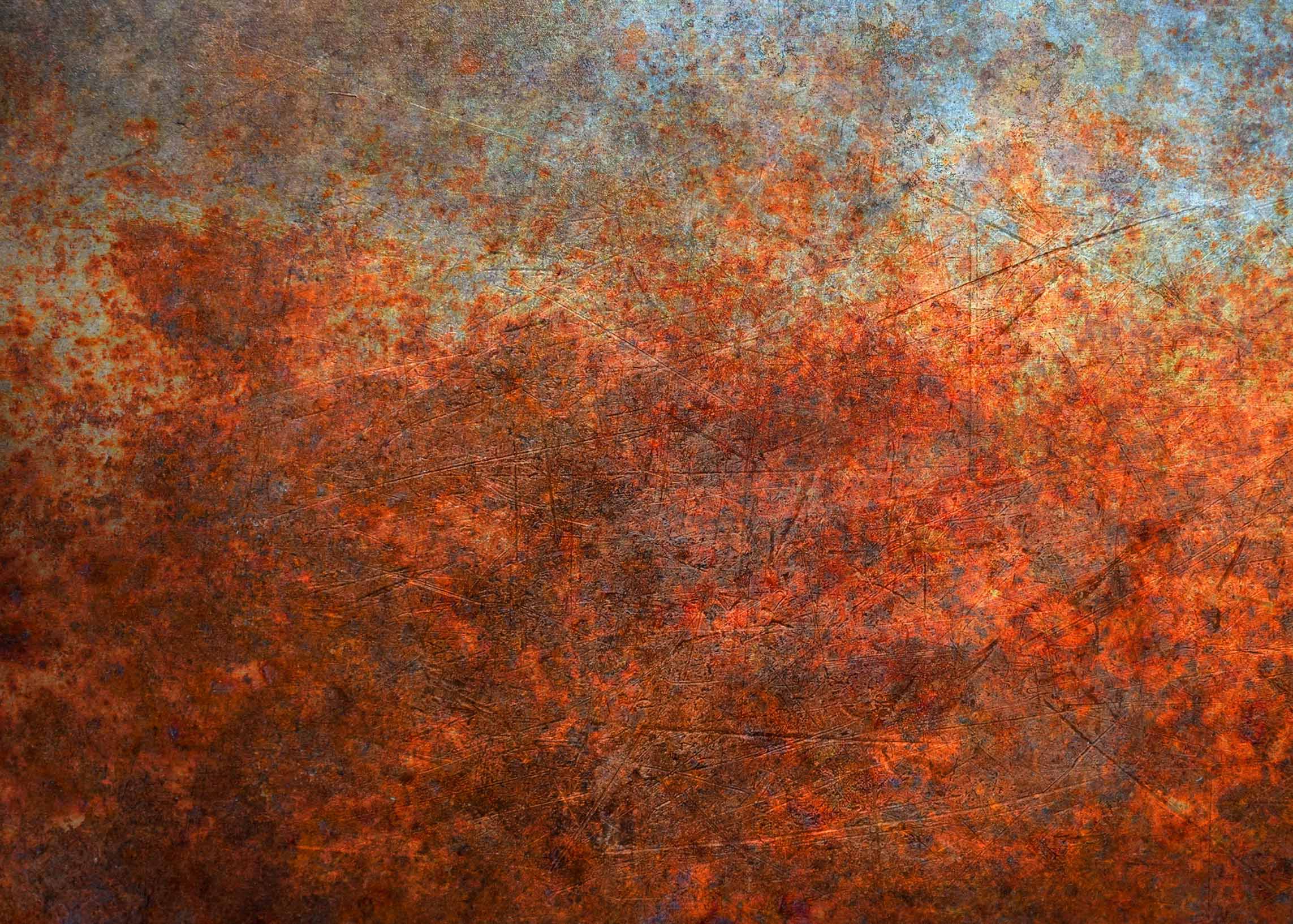 photo showing rust on a metal surface which can be removed with our product netphos 50 gel