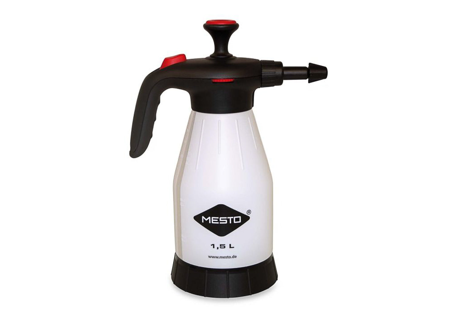 acid resistant, 2 litre sprayer for applying cleaning and surface treatment chemicals