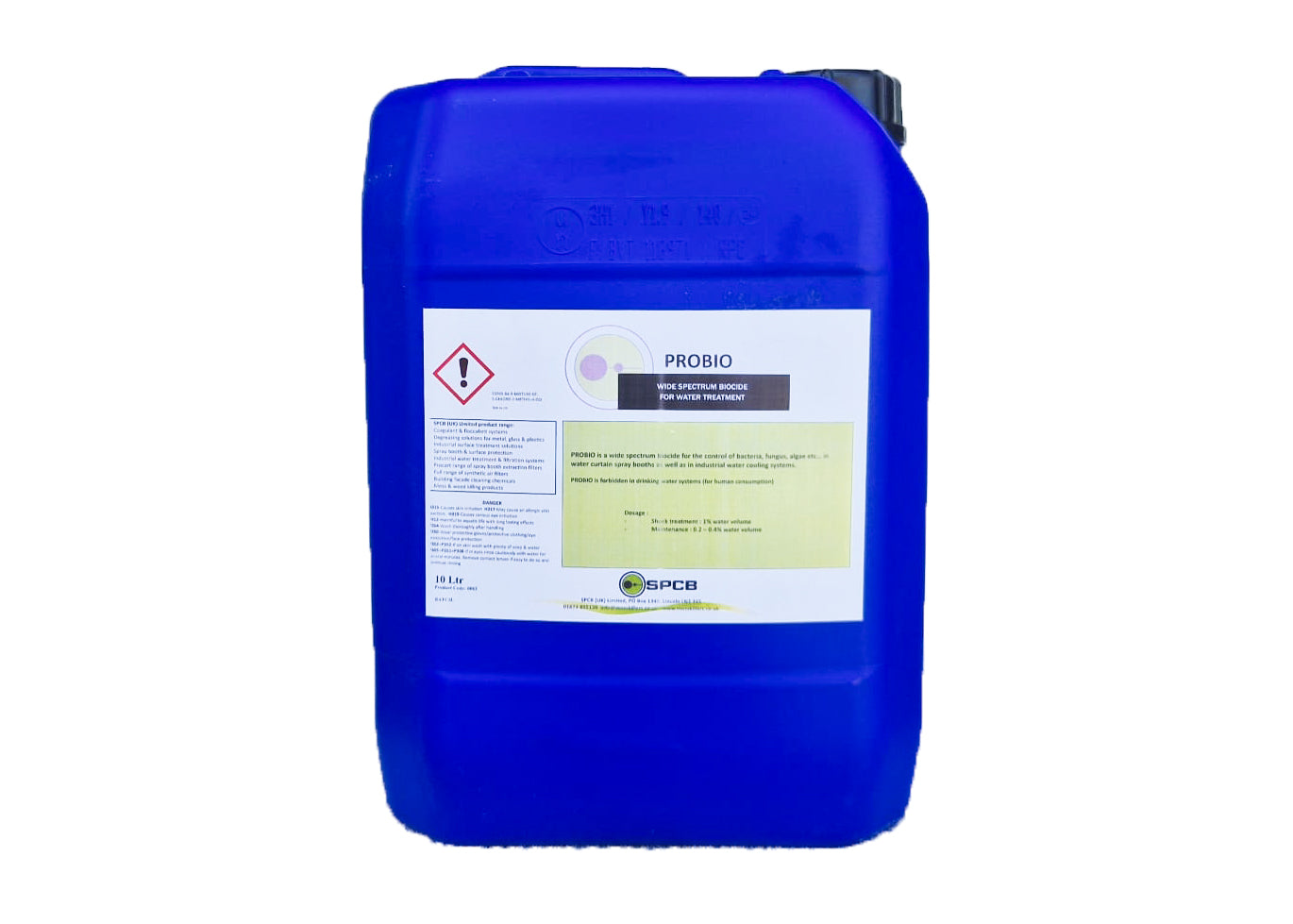 biocide to control bacteria in industrial water and to stop smells in degreasing tanks and stop smells in spray booth water