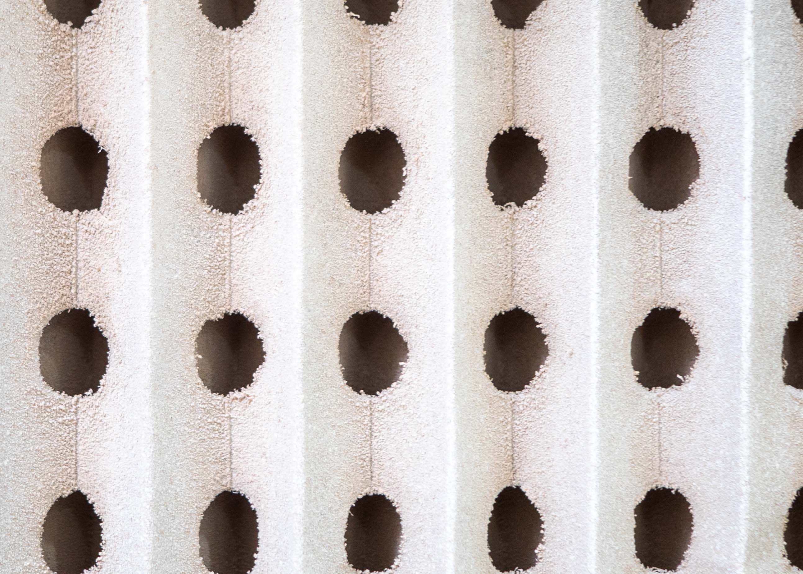 spray booth filter that is being used to collect paint, as can be seen the paint is being held on the face of the filter