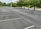 photo showing a clean car park with no moss or other unwanted growth.