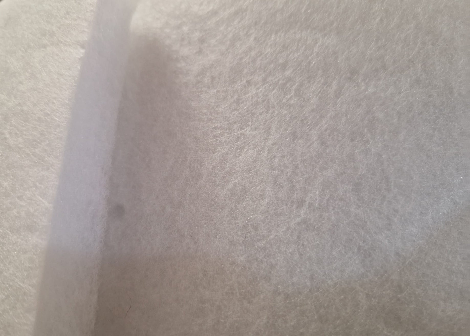 intake roof filter without the scrim
