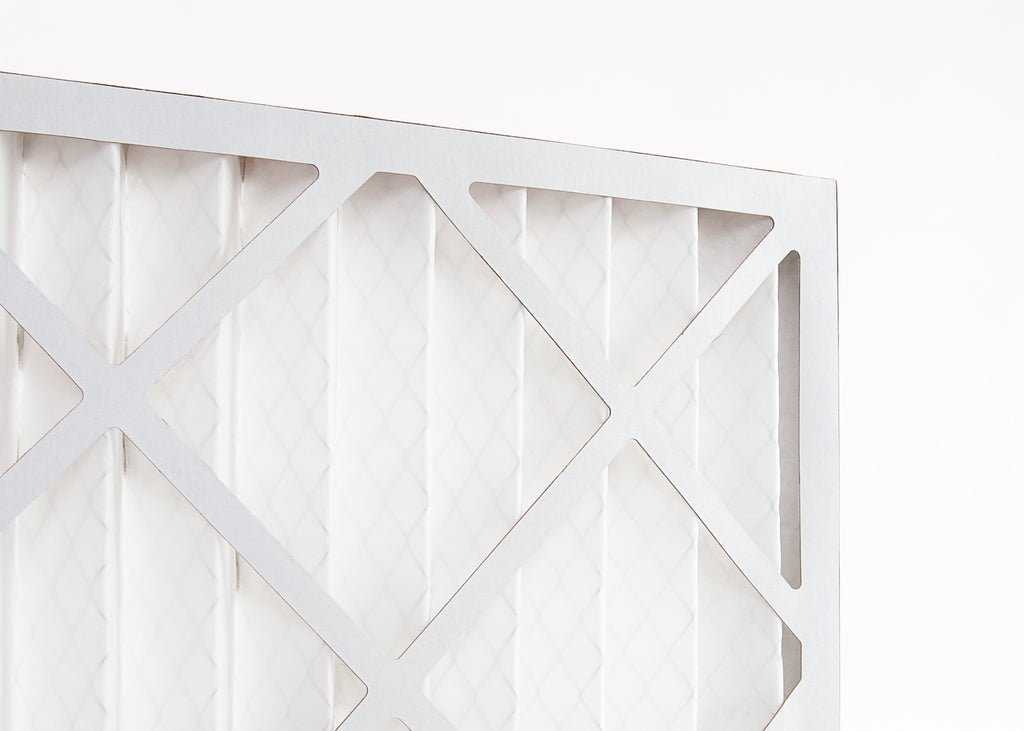 pleated panel air filters for spray booth with cardboard frame