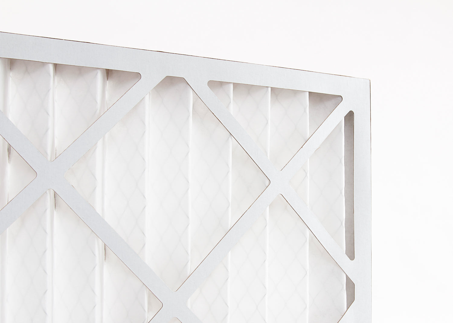 pleated panel air filters for spray booth with cardboard frame