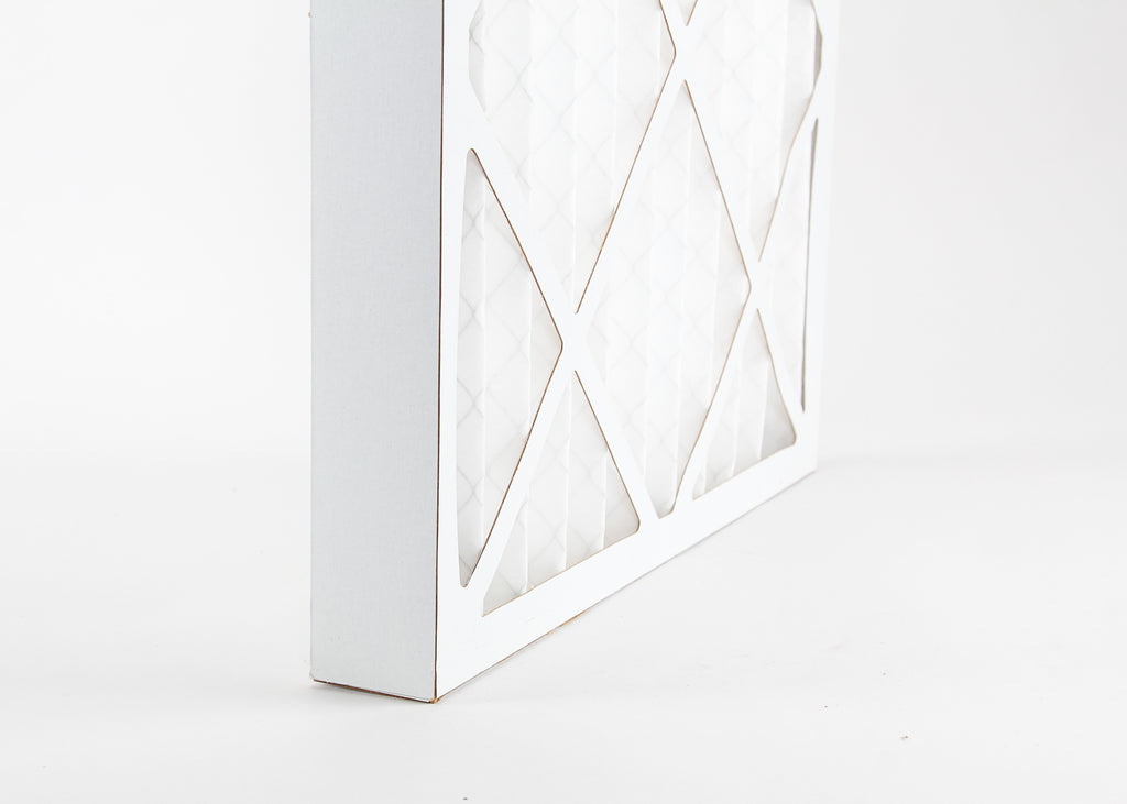 dust filter for use in spray booth to hold dust and keep spray booth air clean